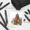 Alcohol Markers 24 Colors, Drawing Markers for Adult Coloring Books No Bleeding Dual Tip Art Markers, Coloring Marker for School Sketching Coloring Alcohol Based Markers with Base
